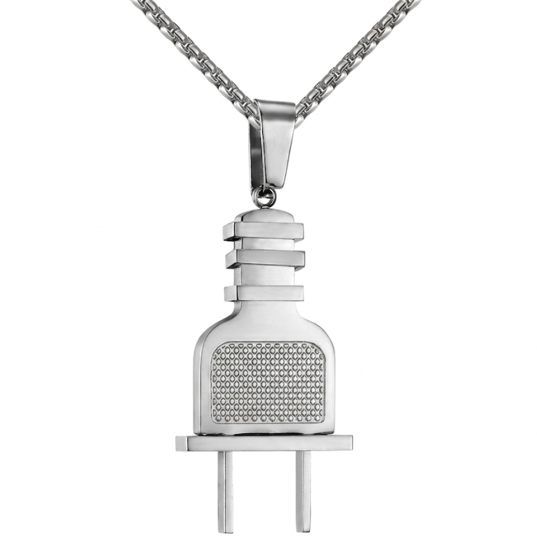 Подвеска ELECTRIC PLUG (серебро)