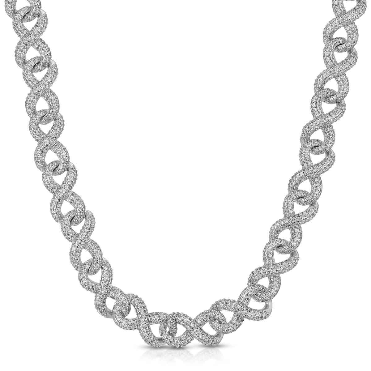 Цепь INFINITY (Золото/ Бриллианты)