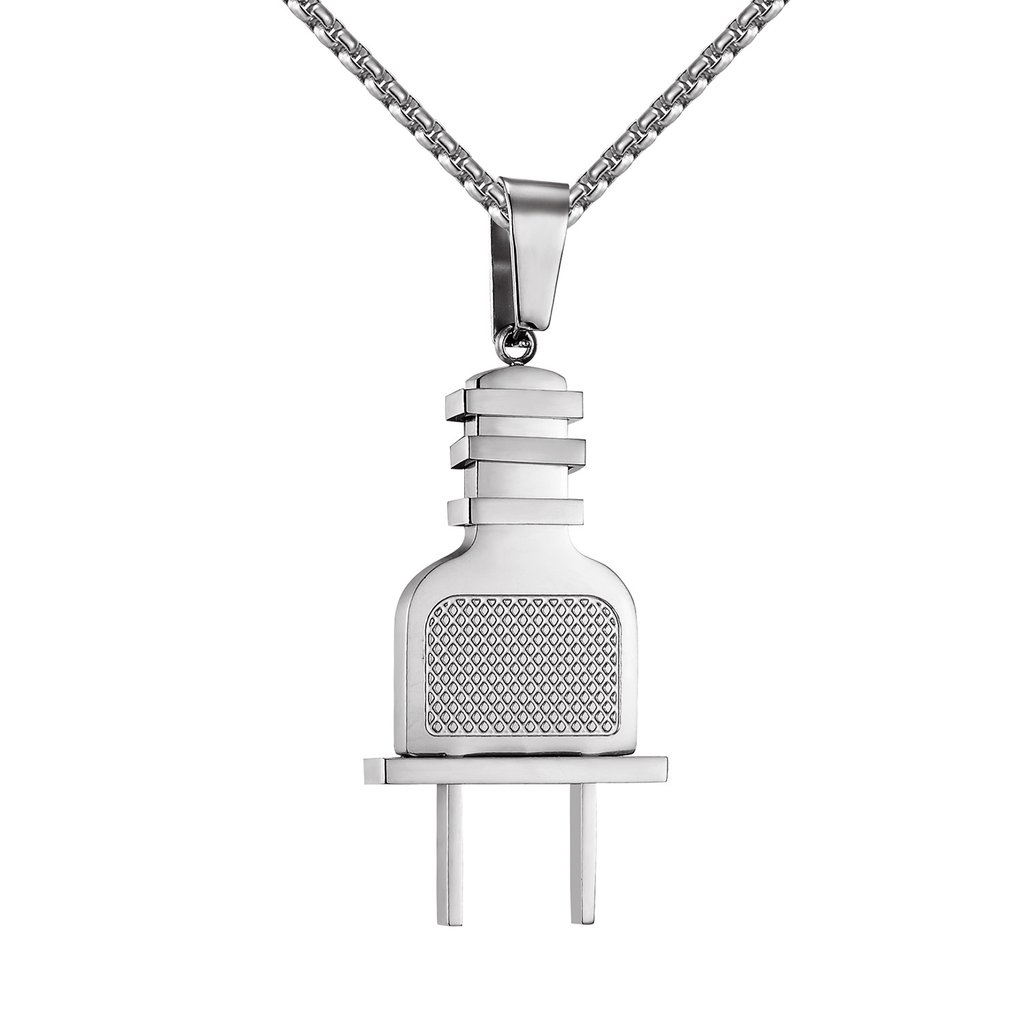 Подвеска ELECTRIC PLUG (серебро)