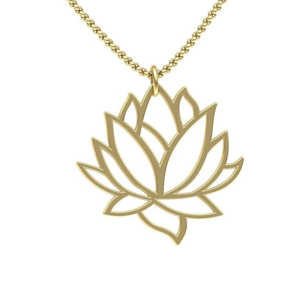 Подвеска LOTUS YG (желтое золото)