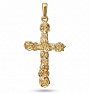 Подвеска HOLY ROSE (желтое золото)