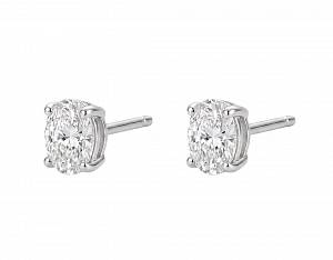 Пусеты Oval 0.5 ct
