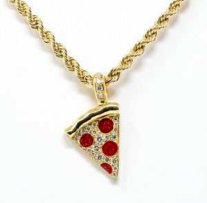 Подвеска SLICE из золота с бриллиантами
