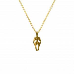 Подвеска SCREAM (желтое золото)