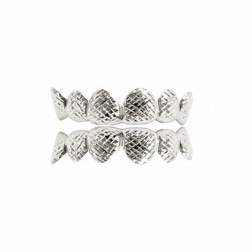 Гриллз DIAMOND CUT из серебра