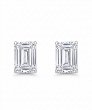 Пусеты Emerald 0.5 ct