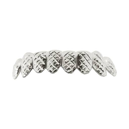 Гриллз DIAMOND CUT из серебра